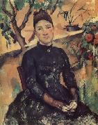 Madame Cezanne in the Conservatory